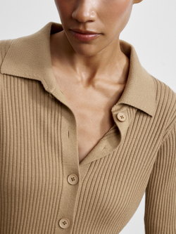 Рубашка INEZ, кэмел