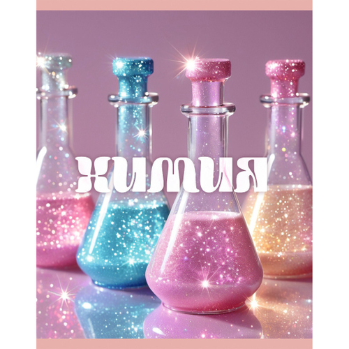 Тетрадь предметная 48 л. ЭКСМО Сияние ХИМИЯ Сияние. Химия (ТТФ489383)