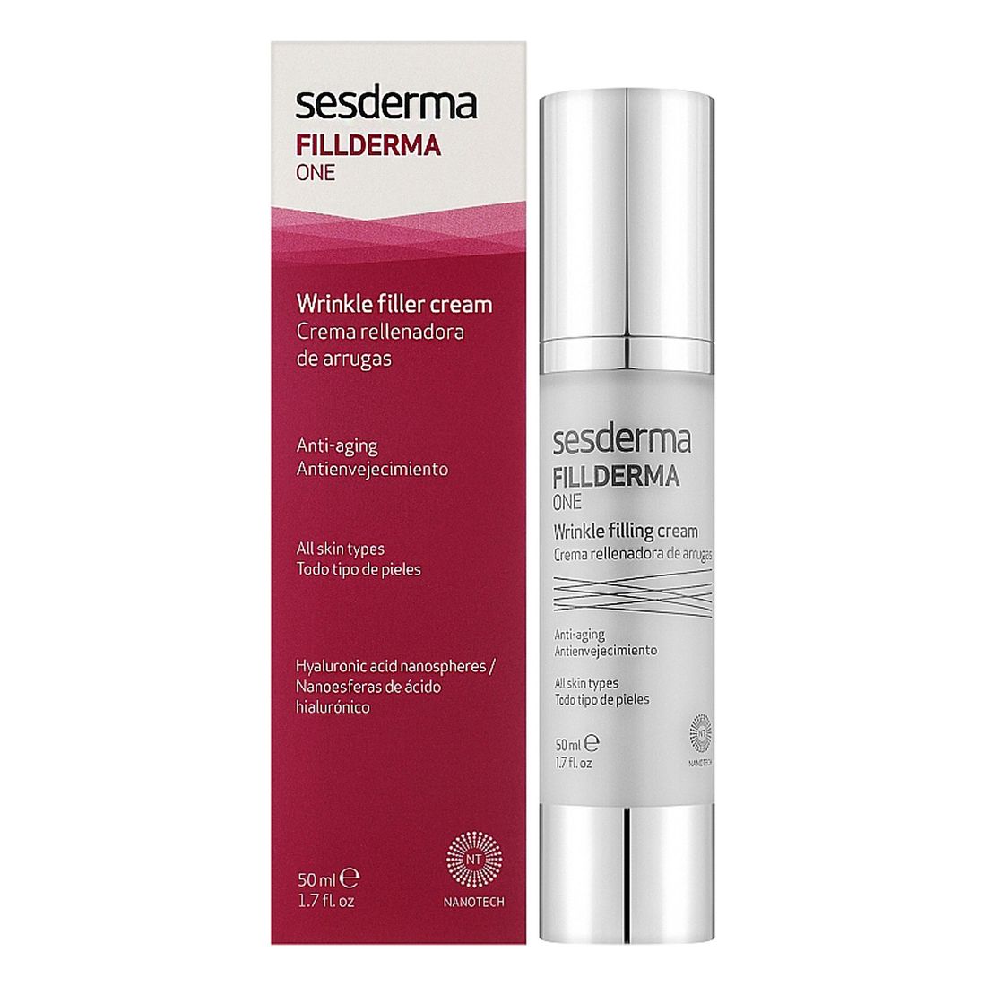 Крем для заполнения морщин SESDERMA Fillderma One Wrinkle filling cream 50мл