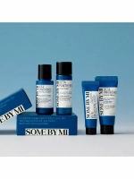 Some By Mi Набор для лица с бета-пантенолом и пробиотиками Beta Panthenol (гель д/умывания 30мл + крем 20мл + тонер 30мл + сыворотка 10мл)