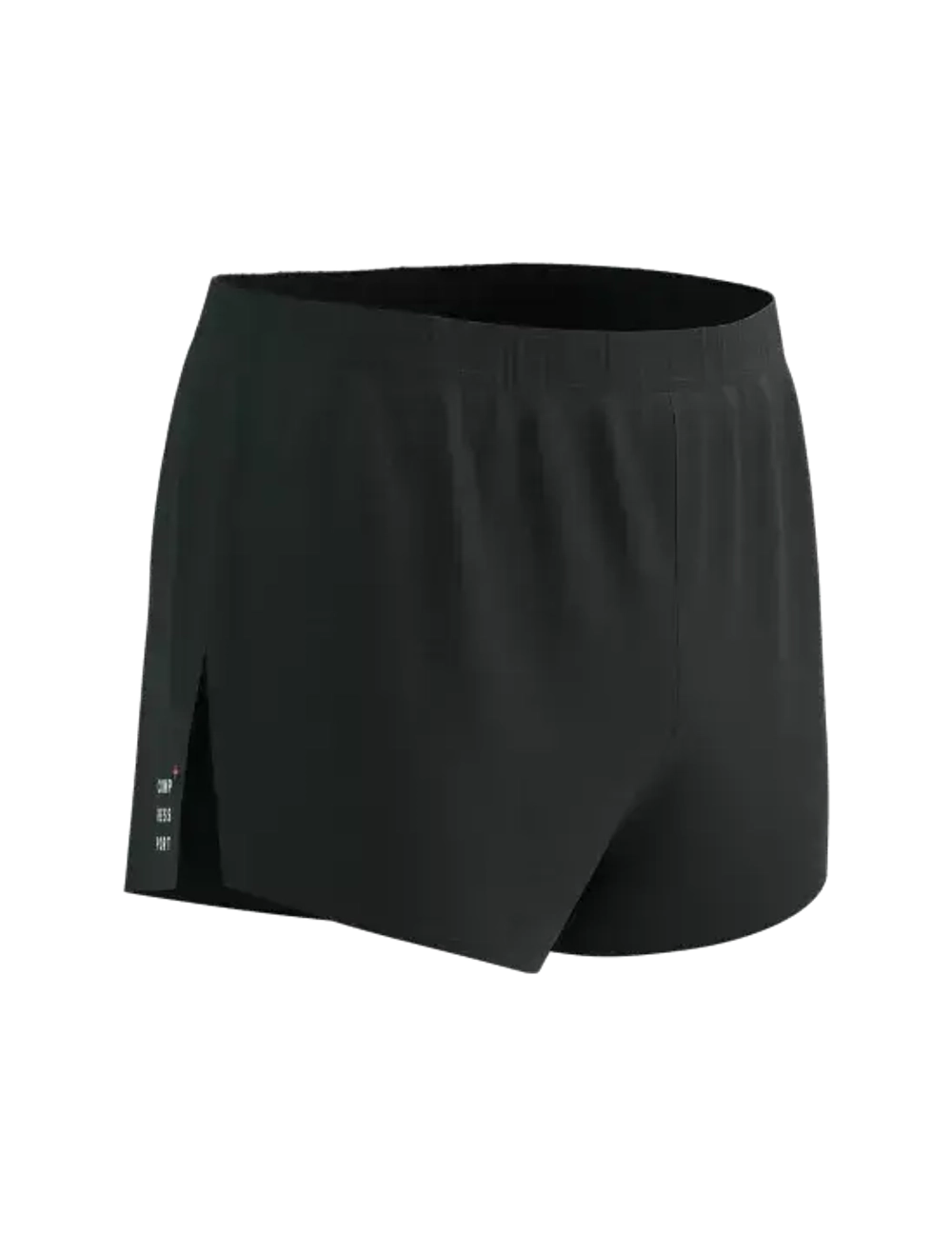 Racing Split Short - Black