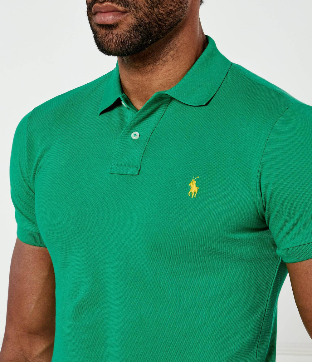 Поло POLO RALPH LAUREN - зеленый(710536856)