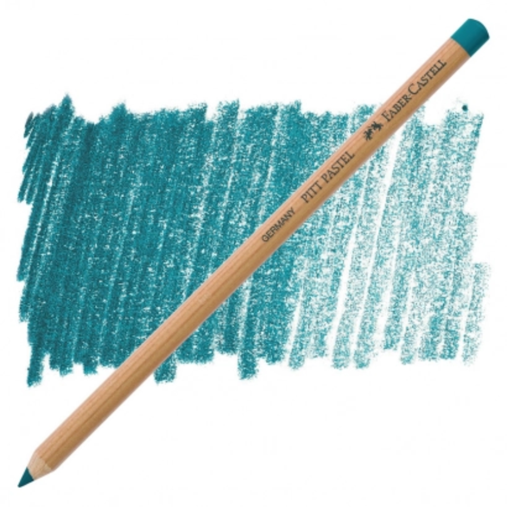 Пастельный карандаш Faber-Castell "Pitt Pastel" цвет 155 темно-бирюзовый