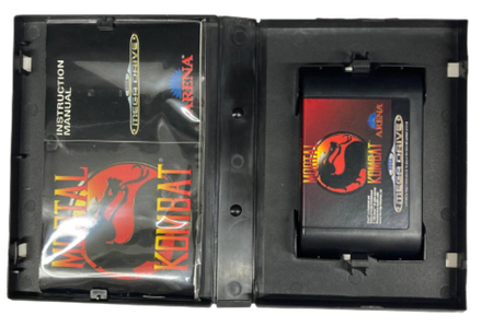 Картридж Mortal Kombat (Sega Mega Drive)