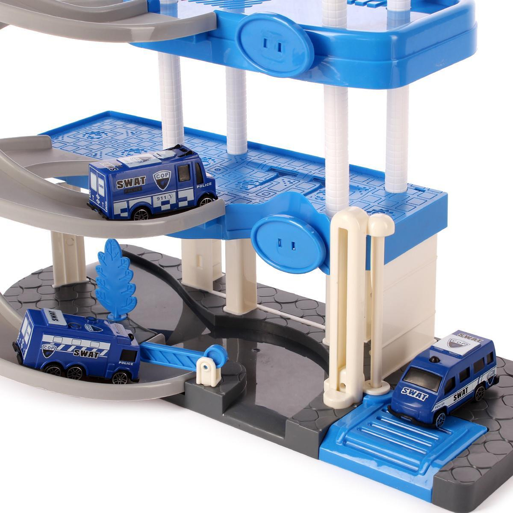 Парковка с транспортом, коробка 2A-4