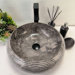 Раковина из мрамора Donut Grey Allur DM-62924 45*45*15 134