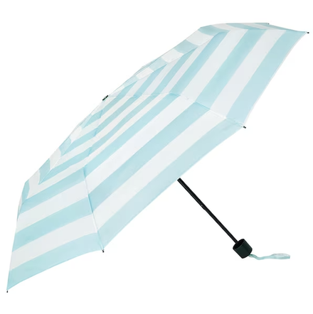 КНАЛЛА KNALLA Зонт складной, диаметр 95 см, синий/белый