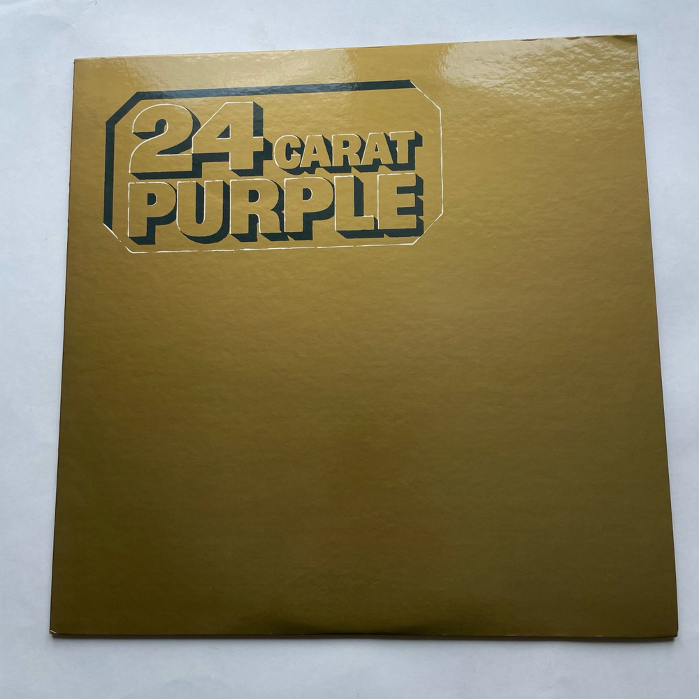 Винтажная виниловая пластинка LP Deep Purple 24 Carat Purple (Япония 1975) (Без Оби)