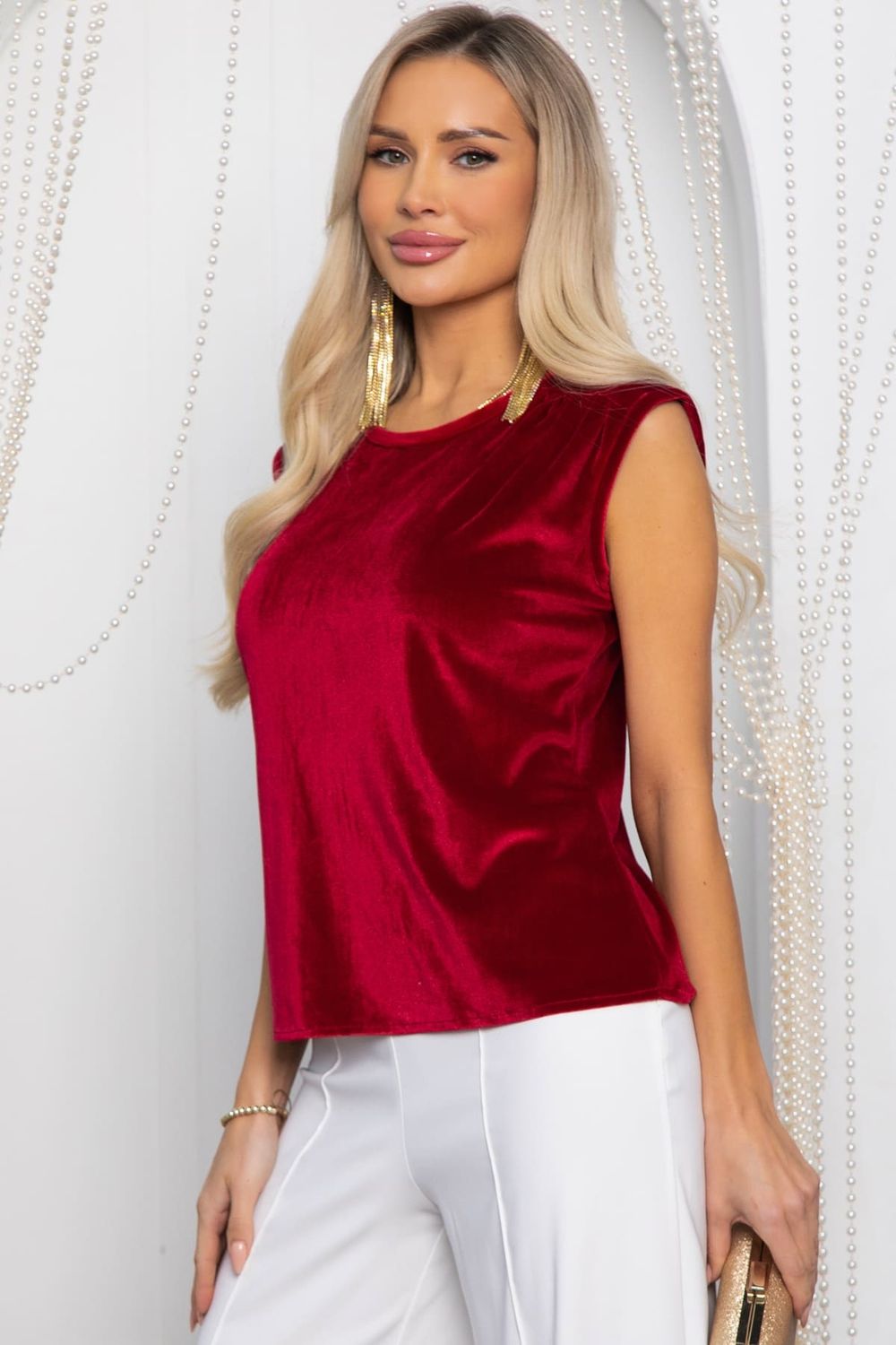 Блуза Сараби (красная) Б14621-47М LT Collection