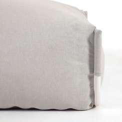 Пуф уличный Square для модульного дивана 100x100 светло-серый