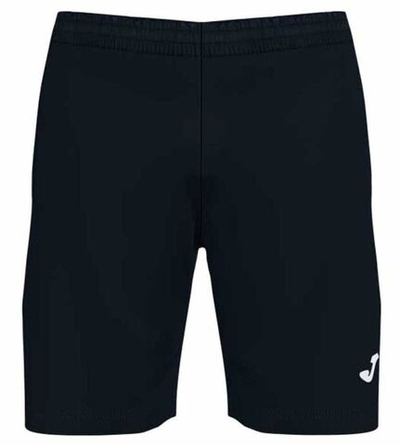 Мужские шорты теннисные Joma Open III Bermuda M - black/fluor orange