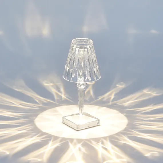 SL1010.744.01 Прикроватная лампа ST-Luce Прозрачный/Прозрачный LED 1*2W 3000K - 6000K SPARKLE