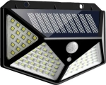 Беспроводной светодиодный светильник / прожектор с 100 LED лампами на солнечной батарее и датчиком движения