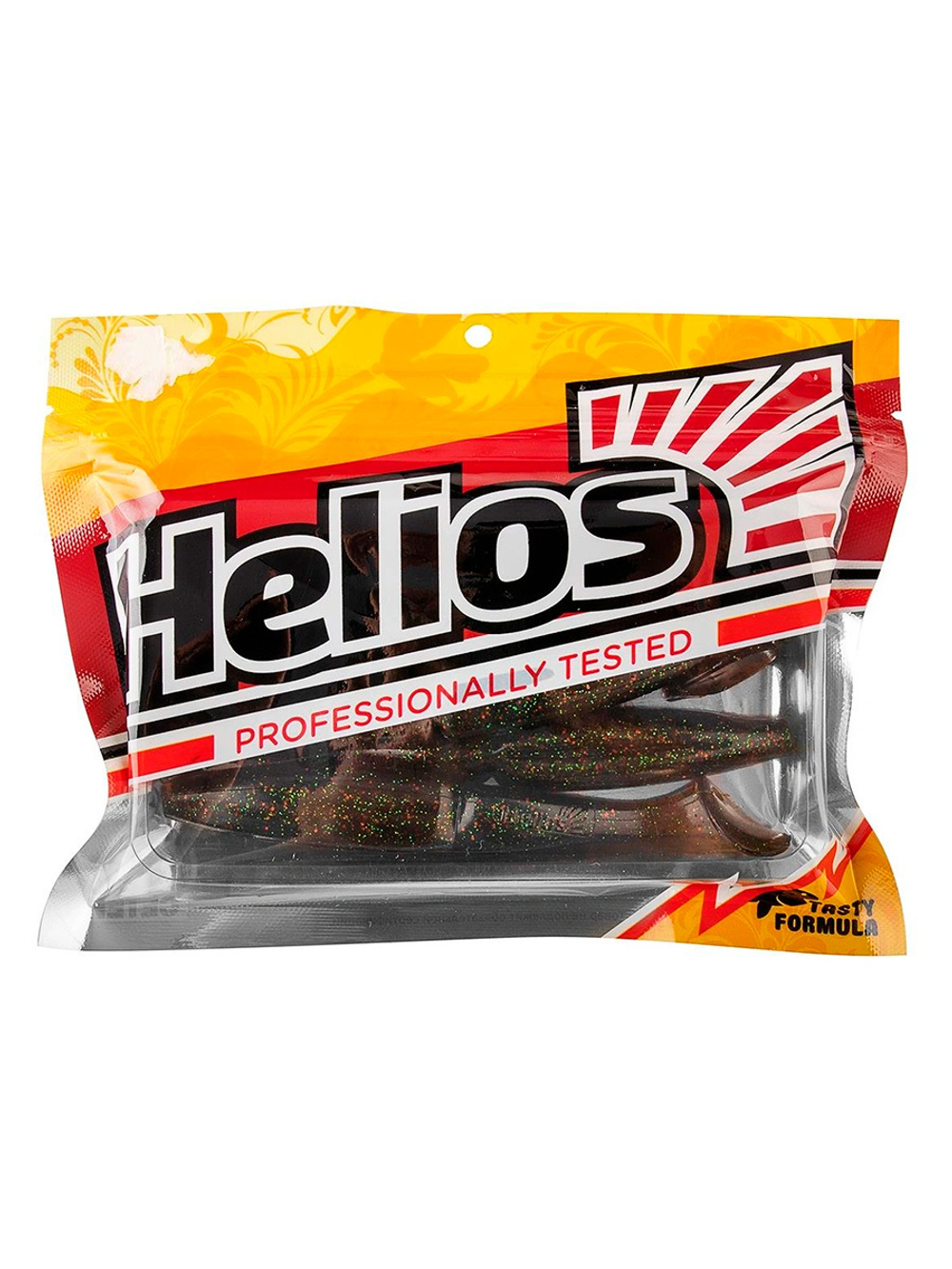 Виброхвост несъедобный Helios Guru 5,0"/12,7 см White RT 15шт. (HS-31/1-003-N-15)