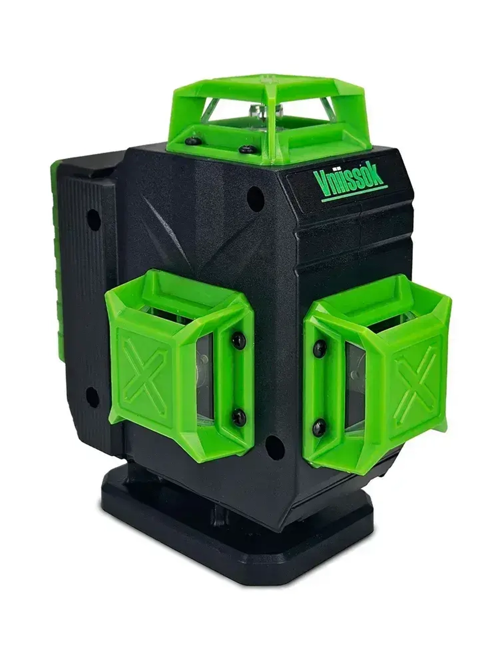 Лазерный уровень VNIISSOK Зеленый 16 лучей с пультом управления и штативом 1м. ,Зеленый луч уровень 360 град