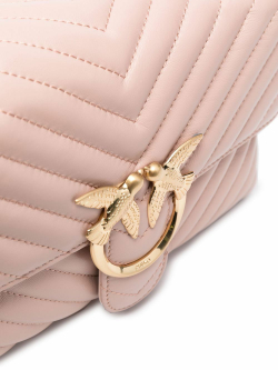 LADY LOVE BAG PUFF - pink gold