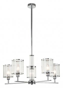 Люстра на штанге Indigo Dante 13022/5R Chrome