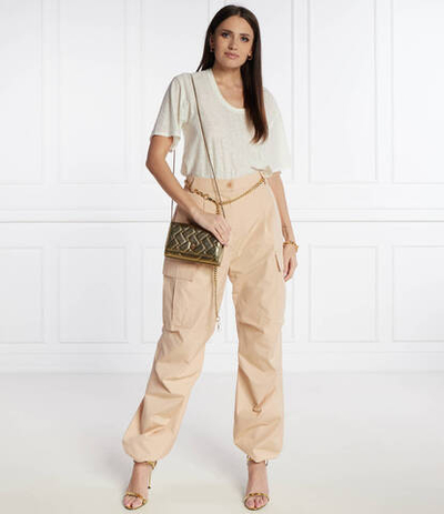 Льняная футболка Pinko - белый(103599 A1U9)