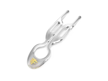 NO 1 HAIRPIN | TRANSPARENT   - 3X HAIRPINS/BOX / Шпильки No1 Hairpin Прозрачного цвета (набор из 3 шпилек)