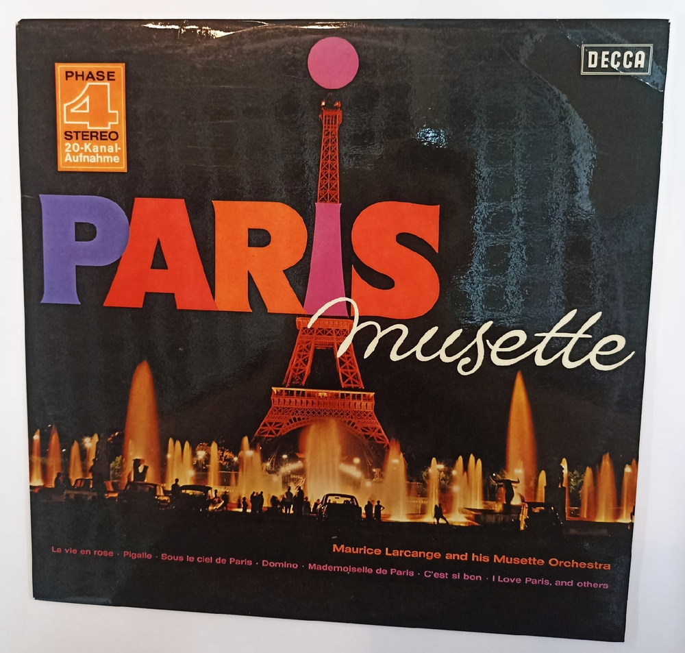 Maurice Larcange And His Musette Orchestra Paris Musette