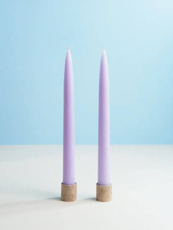 Набор классических свечей Motley 4 шт | лавандовый