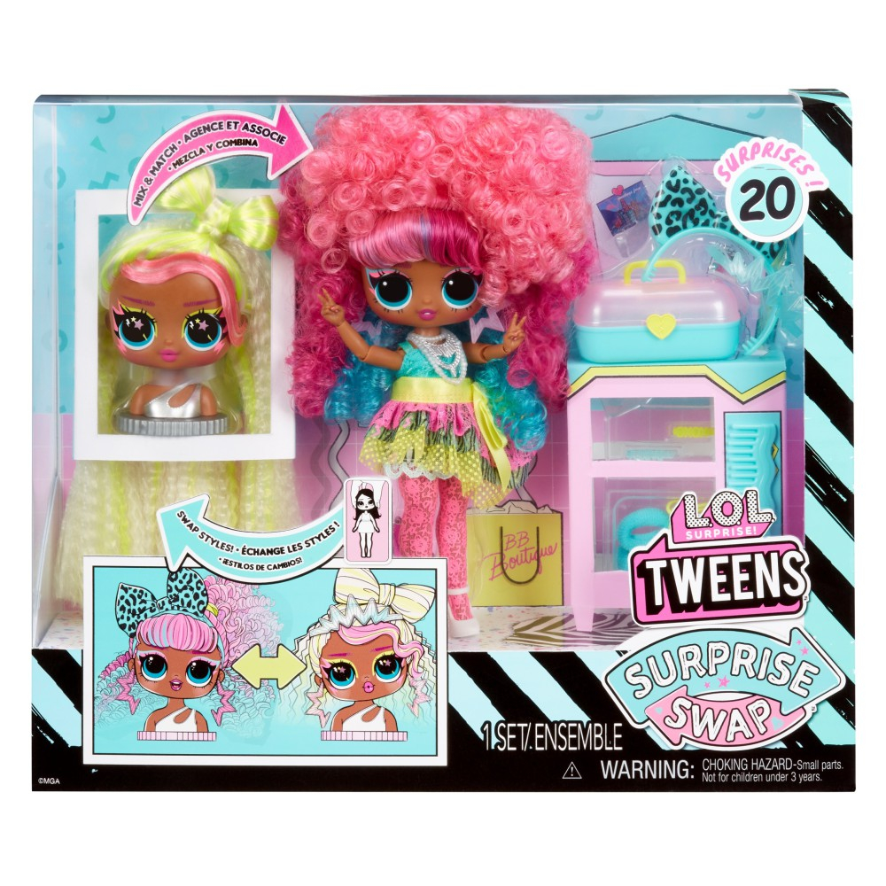 L.O.L. SURPRISE - Кукла LOL Tweens Surprise Swap Cora 593263
