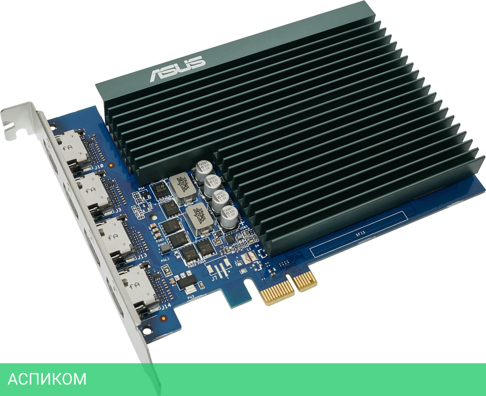 Видеокарта ASUS GeForce GT 730 2GB GDDR5 (90YV0H20-M0NA00)