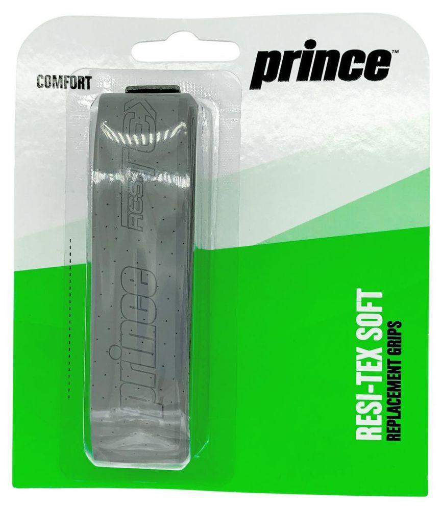 Теннисные намотки базовые Prince Resi-Tex Soft 1P - серый
