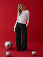 Лонгслив нарядный с открытой спинкой