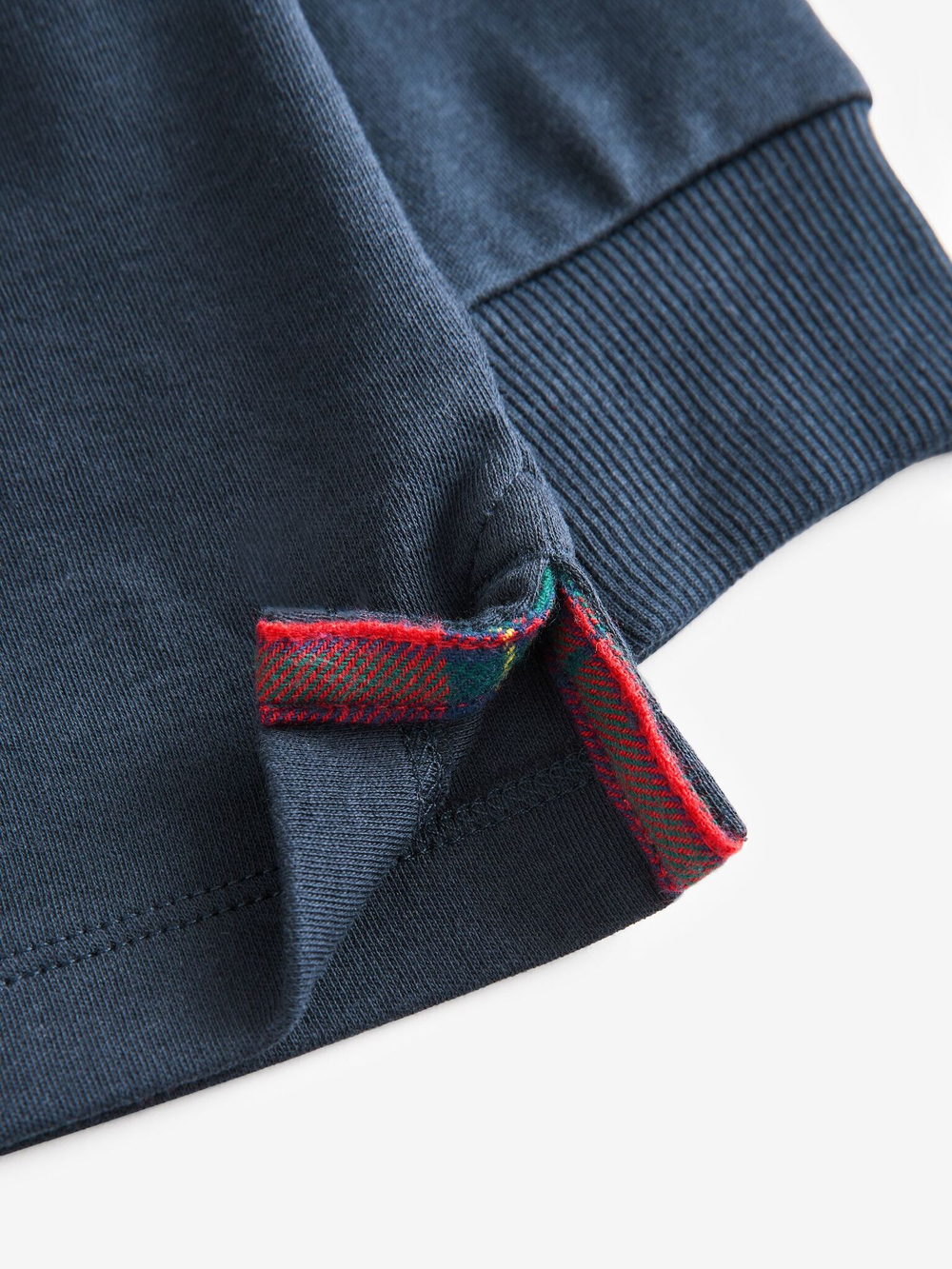 Поло с длинным рукавом для мальчика Next B26-460, Темно-синий