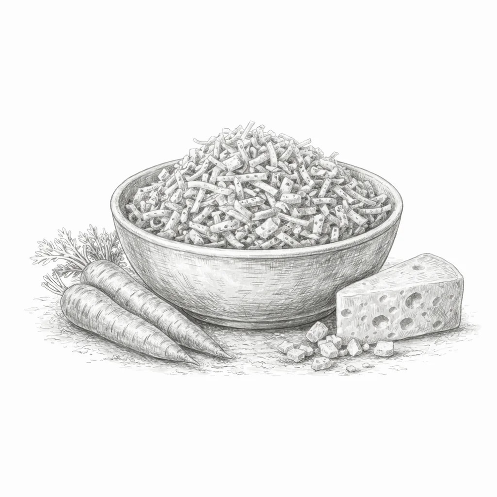 Салат из моркови с сыром