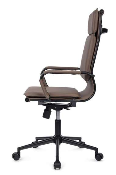 Кресло Hugo RCH 6003-1SEB Коричневый/Металл Черный