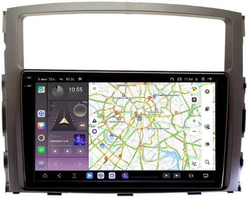 Магнитола для Mitsubishi Pajero 4 2006-2022 - Kuberg OL-9566 QLed+2K, Android 13, Быстрейшая, CarPlay, 4G SIM-слот