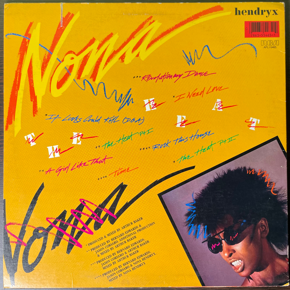 Nona Hendryx ‎– The Heat (США 1985г.)