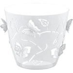 Горшок для цветов Butterflies со вставкой с дренажными отверстиями для орхидей 0,7 л кругл