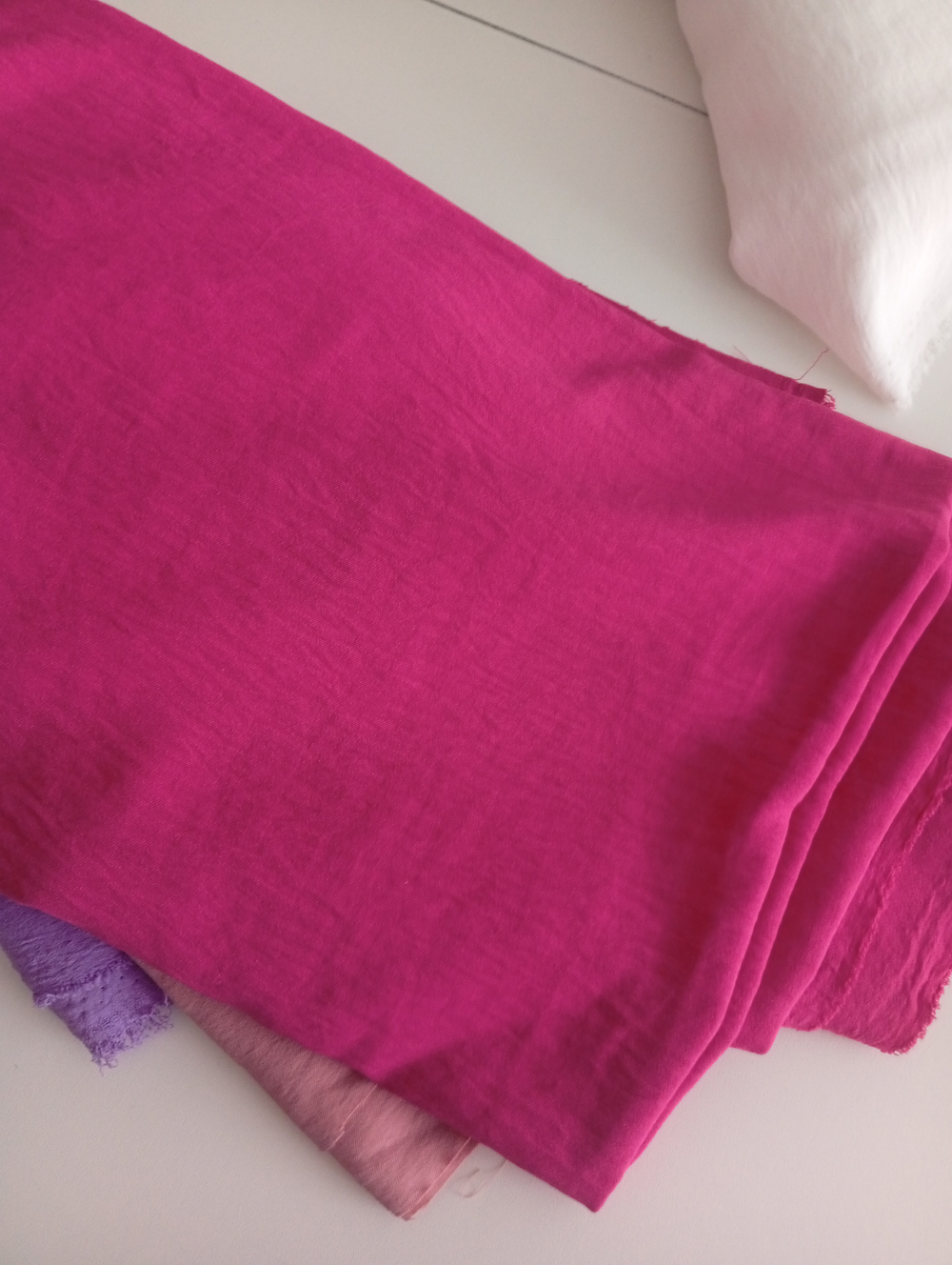 Манго цея (плательная). Цвет- Фуксия, 1,05м