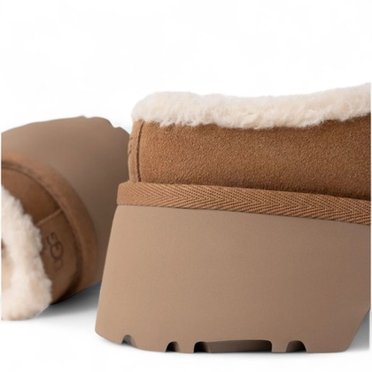 UGG New Heights Cozy Clog Chestnut