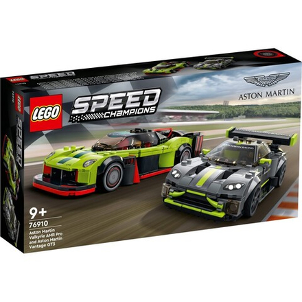 LEGO Speed Champions — Aston Martin Valkyrie AMR PRO и Aston Martin Vantage GT3 76910 / артикул   76910  / GTIN 5702017160849