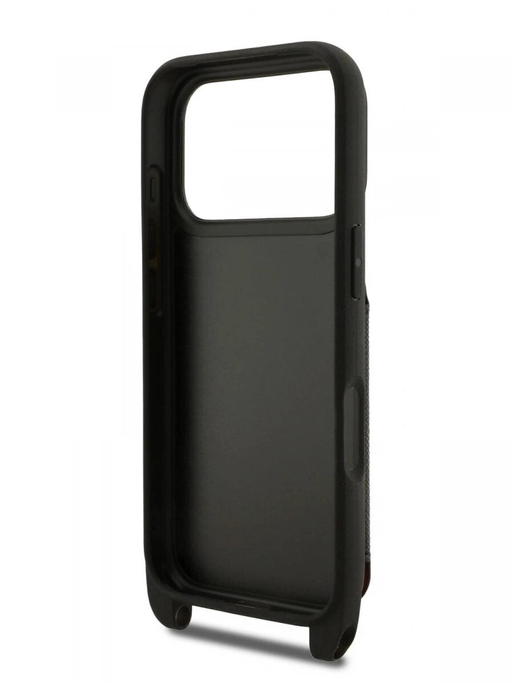 Чехол Lagerfeld для iPhone 17 Pro Max Crossbody cardslot PU Saffiano Autograph Hard, Black (KLHCP17XSAKLCK)