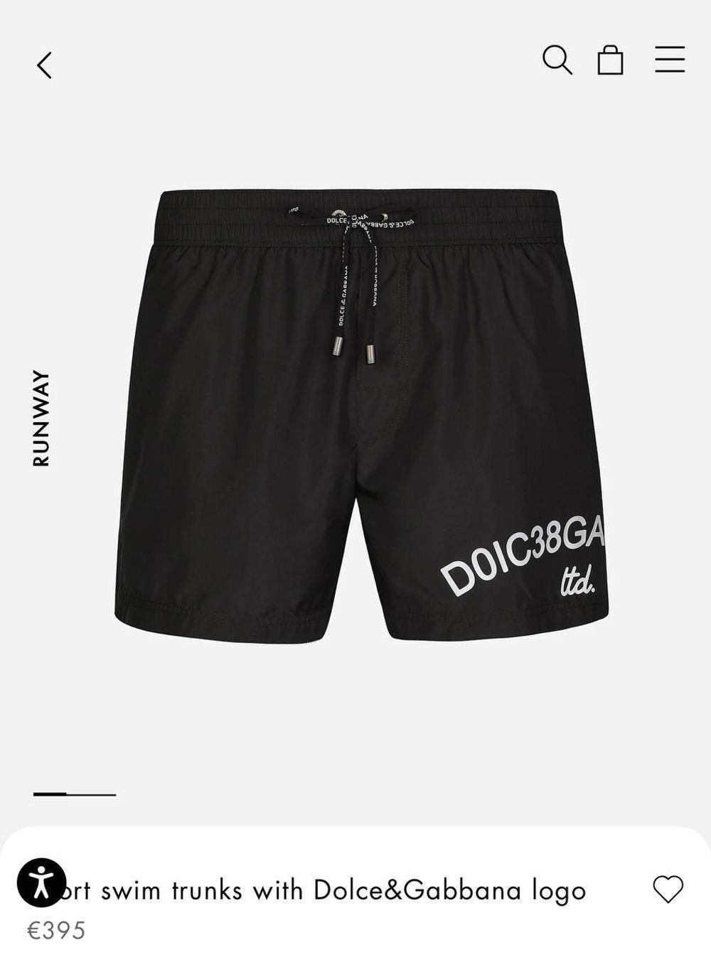 Шорты Dolce&Gabbana