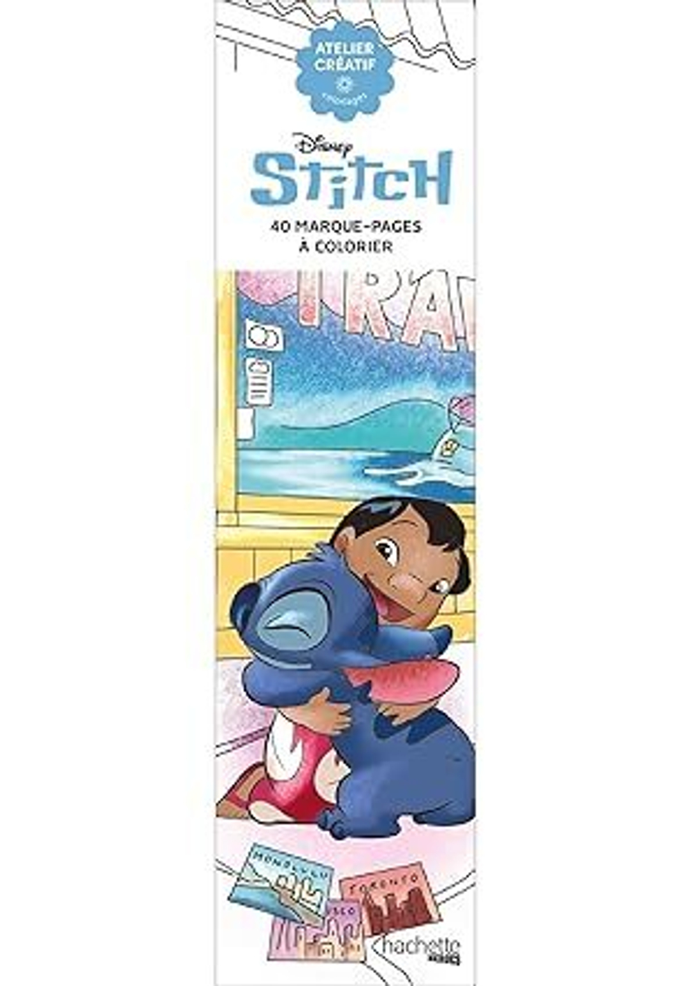 Hachette/ раскраска по номерам/ Disney Stitch