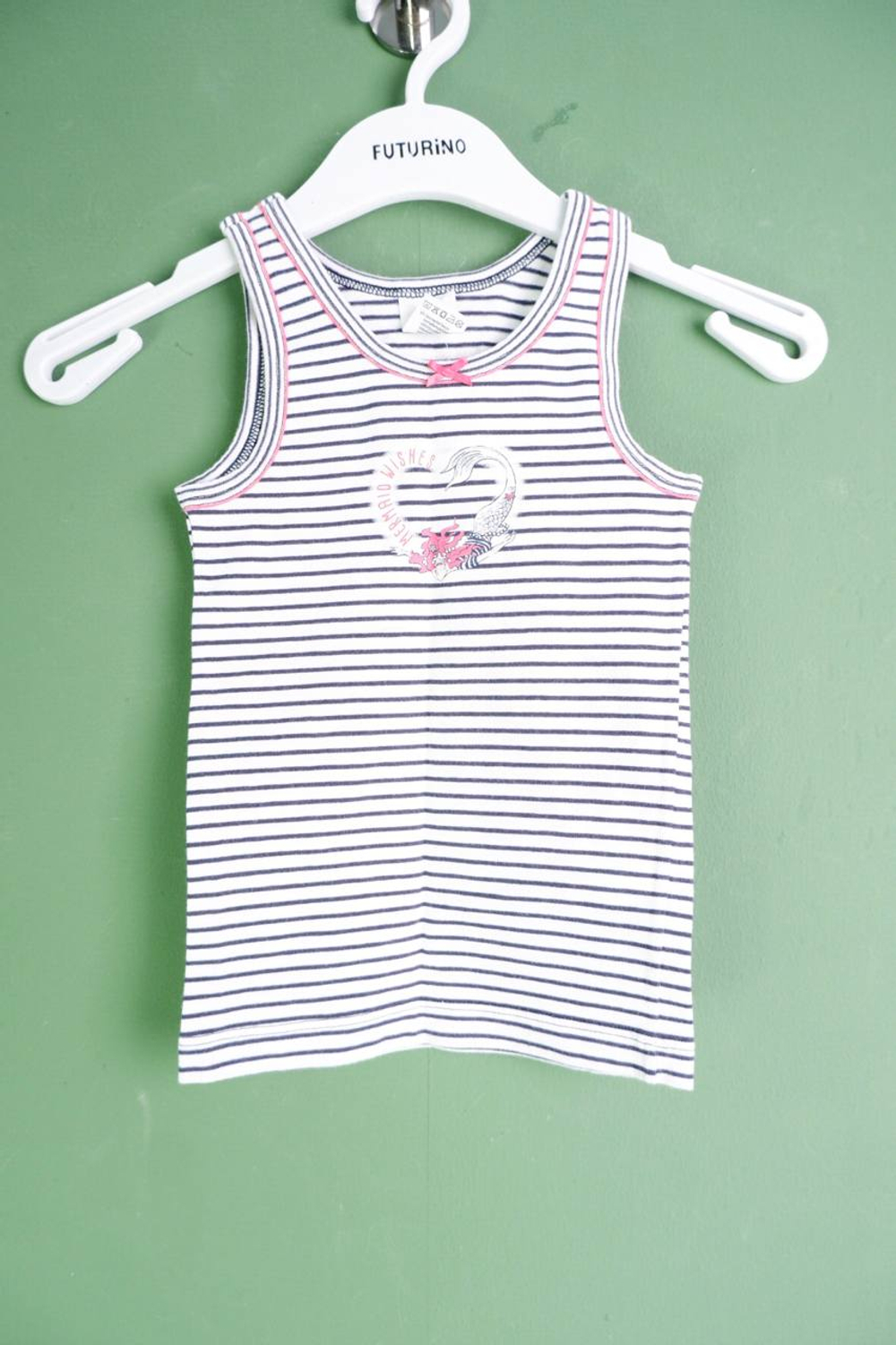 Майка Sanetta в морском стиле, визуально на 2/3 года