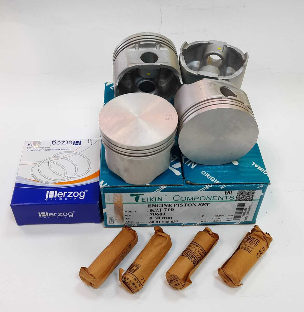 Поршни Teikin c кольцами Herzog +0.50 K7J710