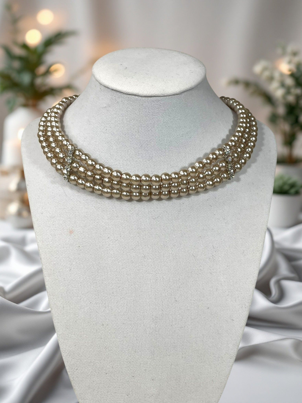 Чокер жемчужный 40 см