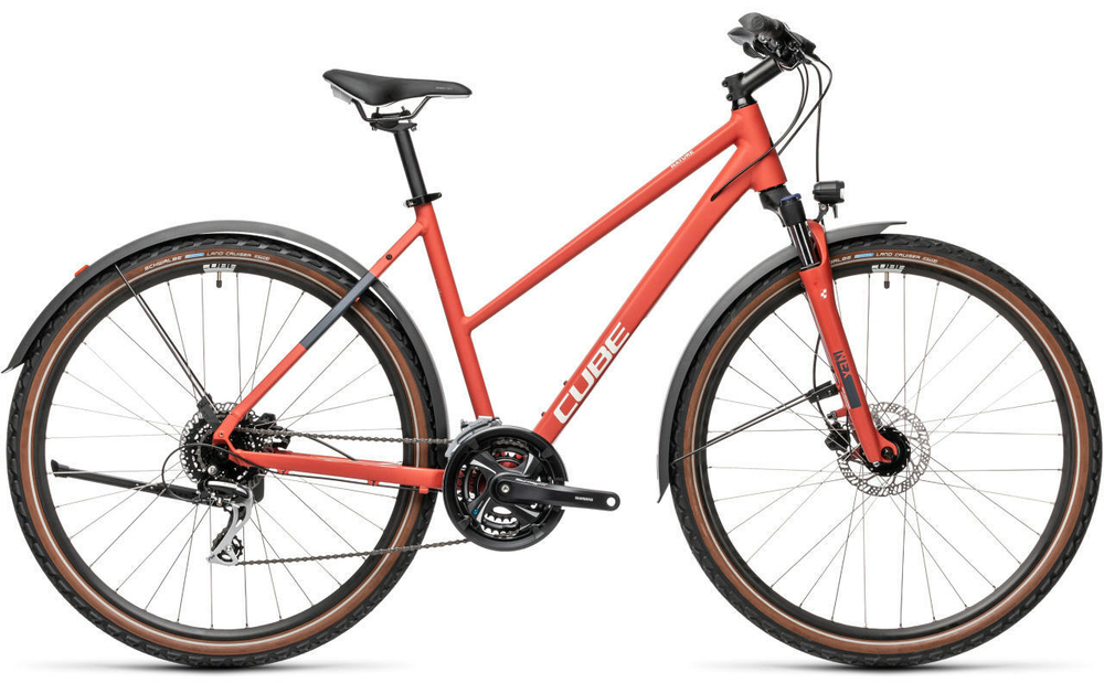 Женский велосипед Cube Nature Allroad Trapeze (2021)