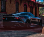Крылья в стиле SVR для Jaguar F-Type 2013-2020 Ягуар