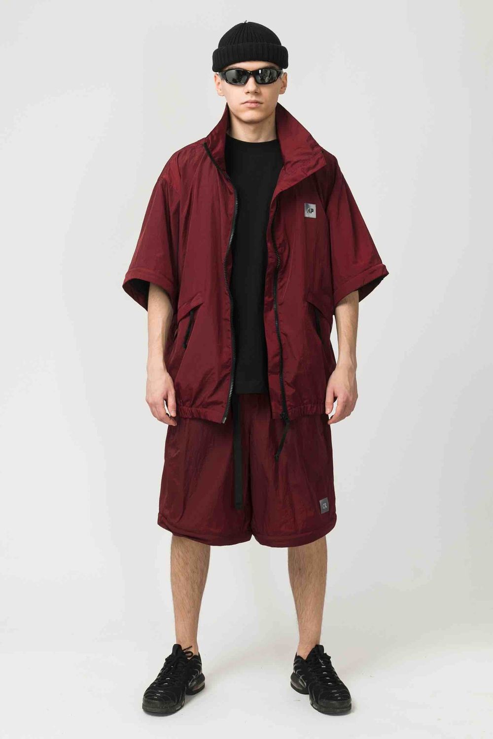 Ветровка Codered Halfsleeve бордовая темная