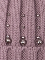 Шапка для девочки зимняя вязаная и шарф