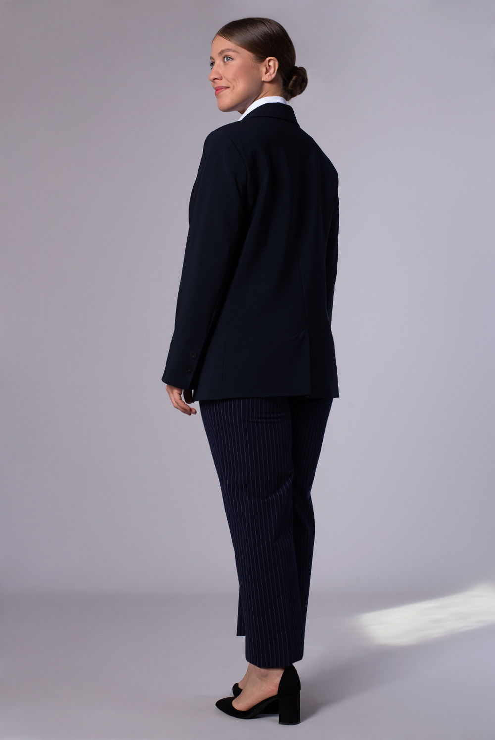 Жакет женский 3966зпа, Тёмно тёмно син #70ТТСи043966зпа