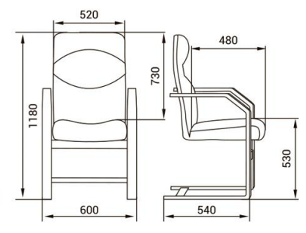Кресло для руководителя ГЕРМЕС ЭКСТРА КОНФЕРЕНЦ